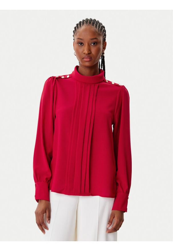 Artigli - ARTIGLI Bluzka ACBL003228 Czerwony Regular Fit. Kolor: czerwony. Materiał: syntetyk