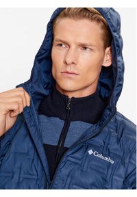 columbia - Columbia Kurtka puchowa Delta Ridge™ Down Hooded Jacket Niebieski Regular Fit. Kolor: niebieski. Materiał: puch, syntetyk #4