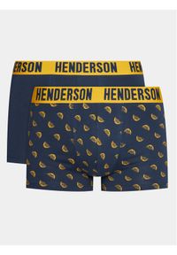 Henderson Komplet 2 par bokserek 41268 Granatowy. Kolor: niebieski. Materiał: bawełna