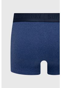Superdry Bokserki (3-pack) męskie. Kolor: niebieski. Materiał: bawełna #4