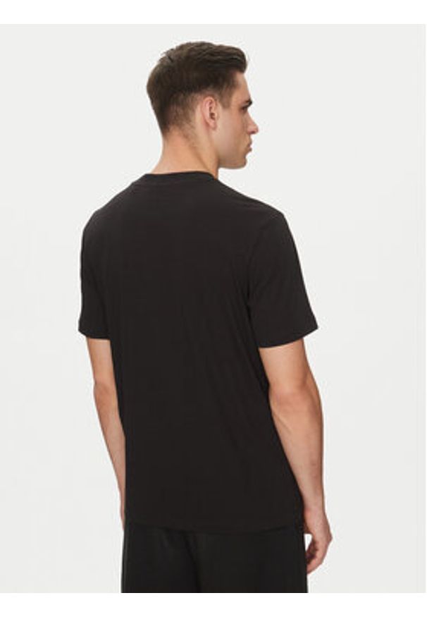 Hugo - HUGO T-Shirt Dalendi 50534934 Czarny Regular Fit. Kolor: czarny. Materiał: bawełna