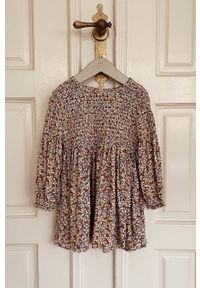 KONGES SLOJD - Konges Sløjd sukienka dziecięca mini rozkloszowana. Długość rękawa: długi rękaw. Długość: mini #1