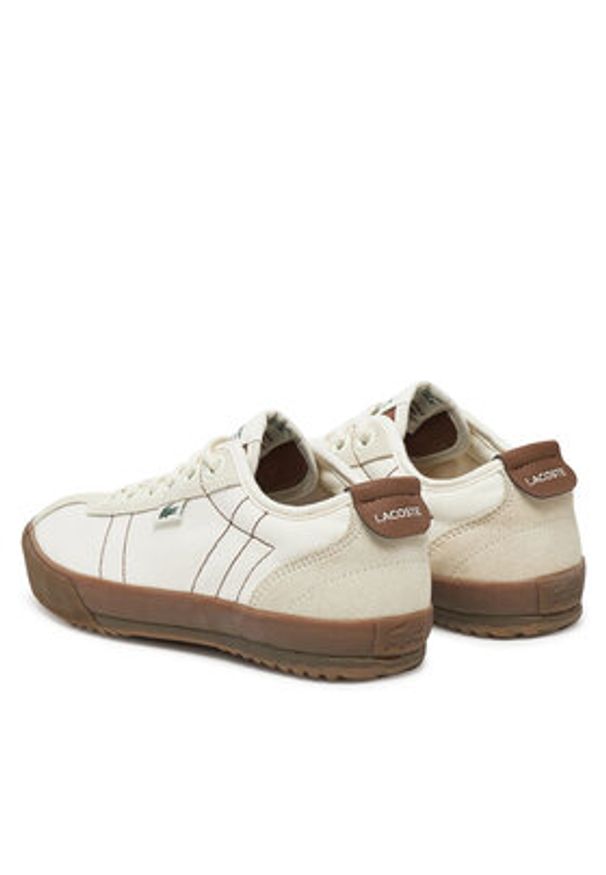 Lacoste Sneakersy 7-49CFA0007 Beżowy. Kolor: beżowy. Materiał: materiał