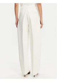 JACQUEMUS Spodnie materiałowe Le Pantalon Ovalo 24E241PA0791718 100 Biały Regular Fit. Kolor: biały. Materiał: syntetyk #4