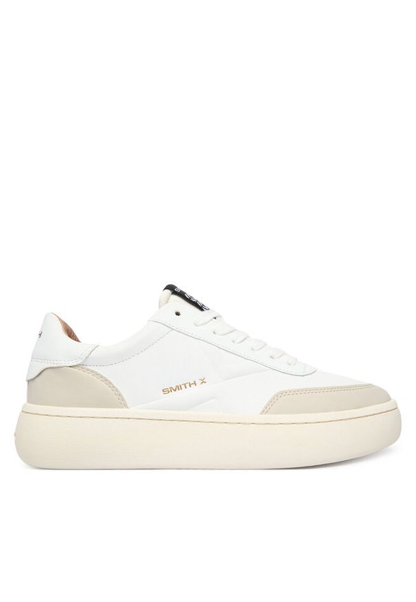 Sneakersy Alexander Smith. Kolor: biały