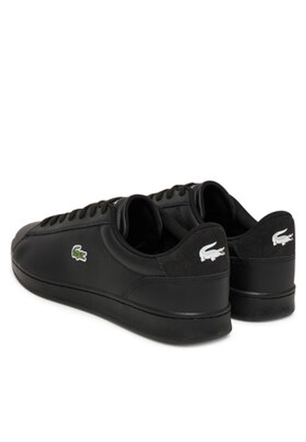 Lacoste Sneakersy 750SMA0061 Czarny. Kolor: czarny. Materiał: skóra