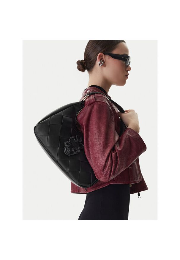 Torebka Just Cavalli. Kolor: czarny