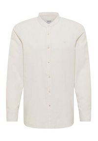 Mustang Koszula Yuma 1016469 Beżowy Regular Fit. Kolor: beżowy. Materiał: len, bawełna #5