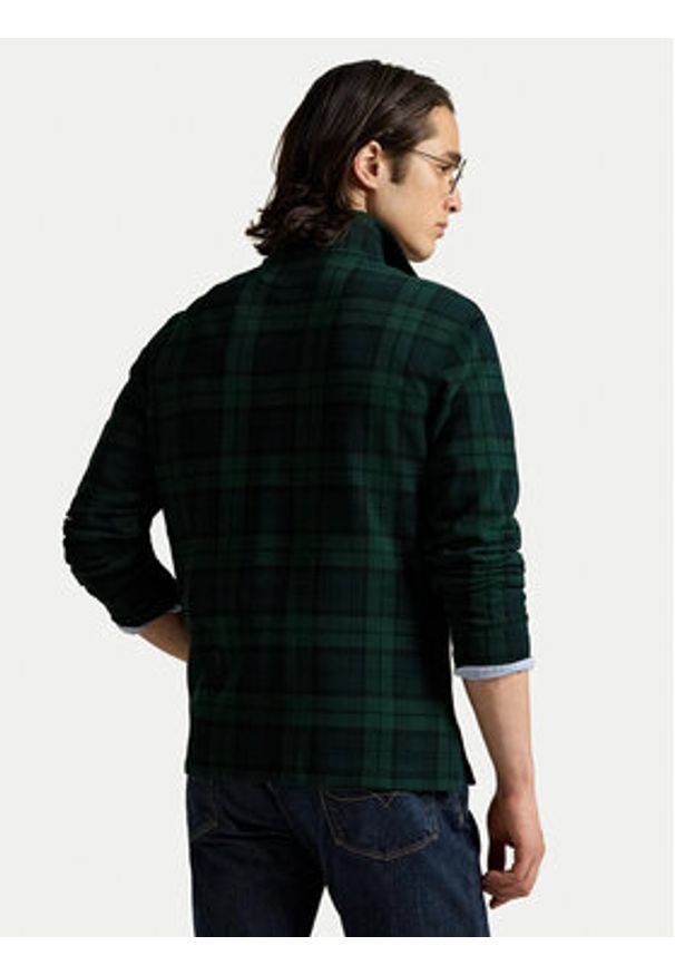 Polo Ralph Lauren Sweter 710981459001 Zielony Regular Fit. Typ kołnierza: polo. Kolor: zielony. Materiał: bawełna