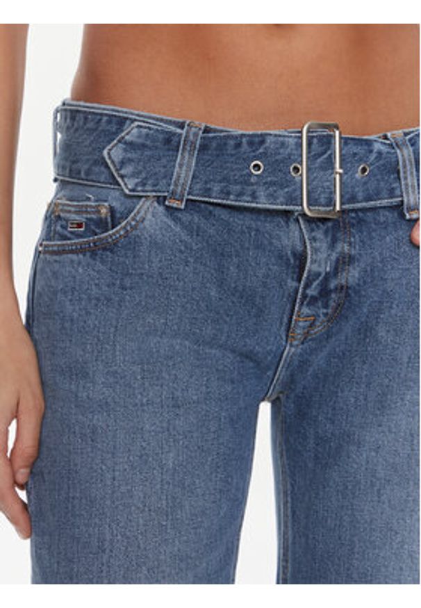 Tommy Jeans Jeansy Sophie DW0DW17562 Niebieski Flare Fit. Kolor: niebieski