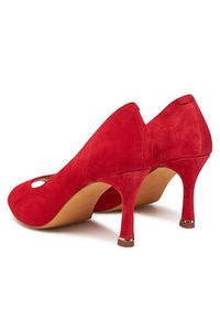 Lasocki Szpilki WYL4166-1Z Czerwony. Kolor: czerwony. Materiał: skóra, zamsz. Obcas: na szpilce #5