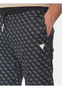 Guess Spodnie dresowe Korbin Z2BB05 FL04Q Czarny Regular Fit. Kolor: czarny. Materiał: bawełna