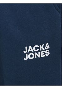 Jack&Jones Junior Spodnie dresowe Gordon 12179798 Granatowy Regular Fit. Kolor: niebieski. Materiał: syntetyk #3