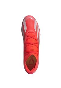 Adidas - Buty piłkarskie adidas X Crazyfast Pro Fg M IG0600 czerwone. Zapięcie: sznurówki. Kolor: czerwony. Materiał: syntetyk, guma. Sport: piłka nożna