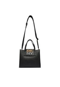 DKNY Torebka Faye Md Satchel R42DYE39 Czarny. Kolor: czarny. Materiał: skórzane #3