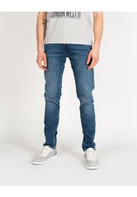 Pepe Jeans Jeansy "Hatch Regular" | PM205895DH74 | Hatch Regular | Mężczyzna | Niebieski. Kolor: niebieski. Wzór: aplikacja