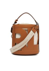 Karl Lagerfeld - KARL LAGERFELD Torebka B3W30142 Kremowy. Kolor: kremowy. Materiał: skórzane #4