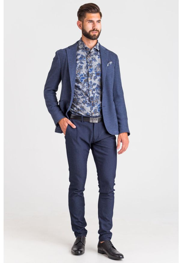 Marynarka JOOP! Jeans z klasycznym kołnierzykiem, elegancka