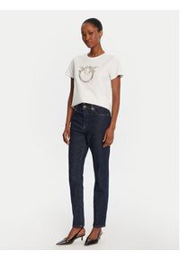 Pinko - PINKO Jeansy Scarlet 105718 A2UP Granatowy Slim Fit. Kolor: niebieski #5
