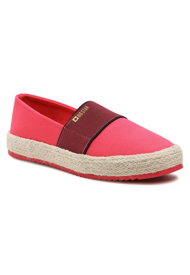 BIG STAR SHOES - Espadryle Big Star Shoes. Kolor: czerwony