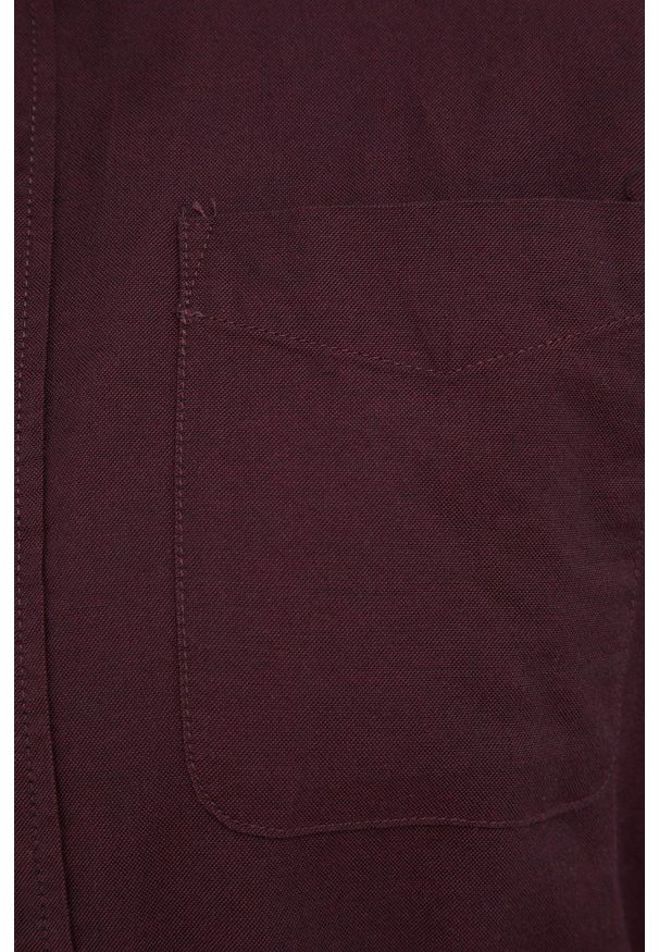 PRODUKT by Jack & Jones - Produkt by Jack & Jones - Koszula bawełniana. Okazja: na co dzień. Typ kołnierza: button down. Kolor: fioletowy. Materiał: bawełna. Wzór: gładki. Styl: casual