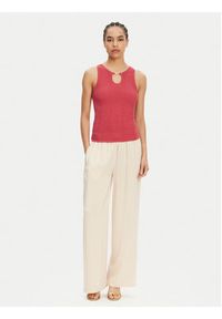 Marciano Guess Bluzka 5GGR09 5869Z Czerwony Slim Fit. Kolor: czerwony. Materiał: syntetyk #5