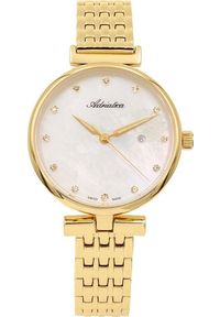 Zegarek Adriatica Zegarek damski Adriatica A3736.114FQ CYRKONIE złoty. Kolor: złoty #1