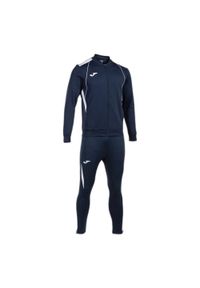 Dres Joma Championship VII. Kolor: niebieski, wielokolorowy, biały. Materiał: dresówka. Sport: fitness, piłka nożna #1