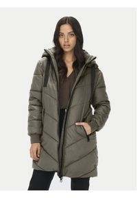 JDY Płaszcz zimowy Skylar 15207784 Szary Regular Fit. Kolor: szary. Materiał: syntetyk. Sezon: zima