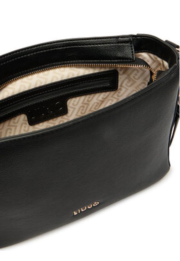 Liu Jo Torebka AA6038 E1120 Czarny. Kolor: czarny. Materiał: skórzane