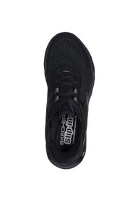 skechers - Adidasy Skechers Glide-step Atlus, Kobiety. Kolor: czarny. Materiał: materiał. Sport: fitness