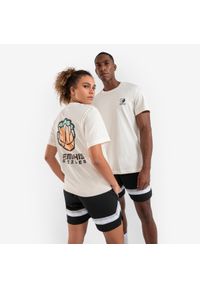TARMAK - Koszulka do gry w koszykówkę unisex Tarmak NBA Grizzlies TS 900. Kolor: biały, wielokolorowy. Materiał: bawełna, poliester, materiał. Sport: koszykówka
