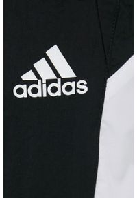 adidas Performance dres HD9029 damski kolor czarny. Kolor: czarny. Materiał: dresówka #8