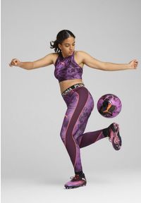 Puma - Damski stanik piłkarski Eversculpt IndividualBLAZE PUMA Midnight Plum Purple. Kolor: fioletowy. Sport: piłka nożna