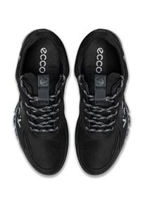 ecco - Buty sneakersy męskie ECCO Multi-Vent M Gore-Tex Czarny. Okazja: na co dzień. Kolor: czarny. Materiał: nubuk, skóra. Szerokość cholewki: normalna. Technologia: Gore-Tex #6