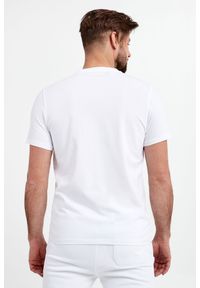 Karl Lagerfeld - T-shirt męski KARL LAGERFELD. Materiał: bawełna, włókno. Wzór: nadruk