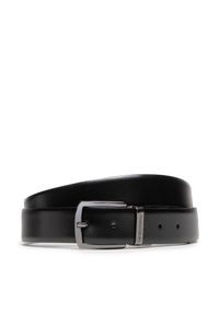 Pasek Męski Emporio Armani. Kolor: czarny