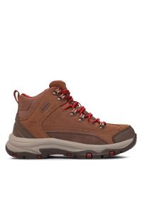 skechers - Skechers Trapery Trego Alpine Trail 167004/BRN Brązowy. Kolor: brązowy. Materiał: materiał