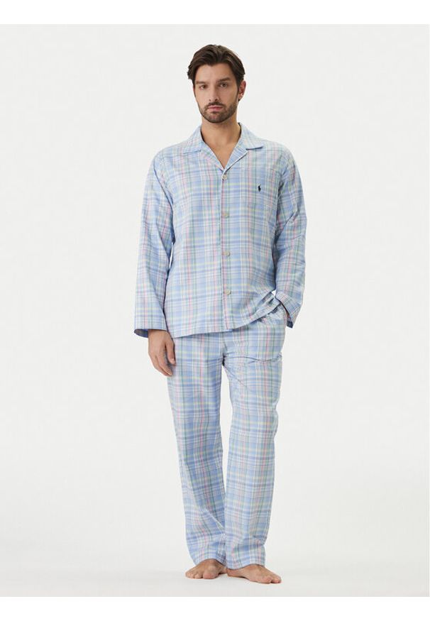 Polo Ralph Lauren Piżama 714899627015 Kolorowy Regular Fit. Materiał: bawełna. Wzór: kolorowy