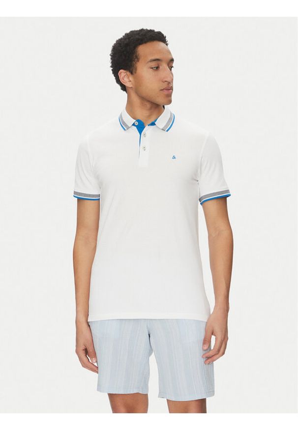 Jack & Jones - Jack&Jones Komplet 2 koszulek polo Paulos 12191216 Kolorowy Slim Fit. Typ kołnierza: polo. Materiał: bawełna. Wzór: kolorowy