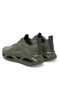 EA7 Emporio Armani Sneakersy 7X000354 AF18835 M7091 Zielony. Kolor: zielony. Materiał: skóra #4