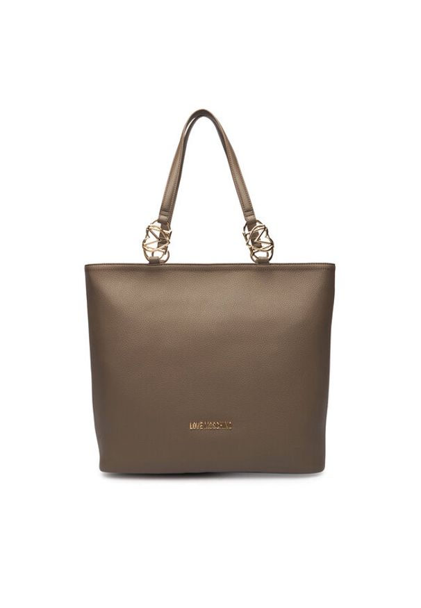 Love Moschino - LOVE MOSCHINO Torebka JC4005PP1OLB0203 Brązowy. Kolor: brązowy. Materiał: skórzane