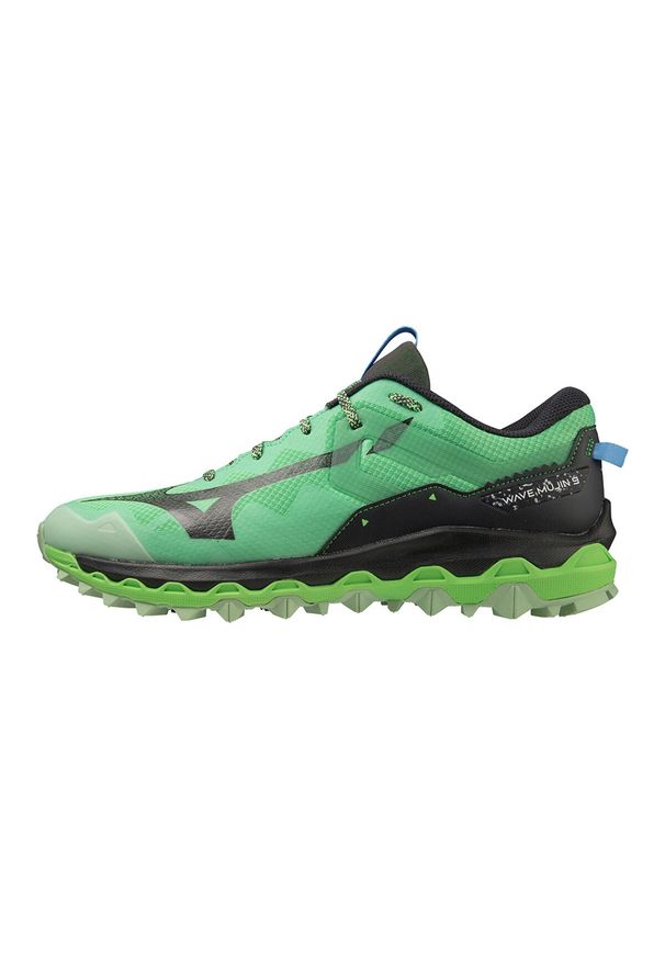 Buty do biegania męskie Mizuno Wave Mujin 9. Kolor: zielony. Model: Mizuno Wave. Sport: bieganie