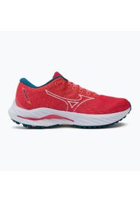 Buty do biegania damskie Mizuno Wave Inspire 19. Kolor: czerwony. Model: Mizuno Wave