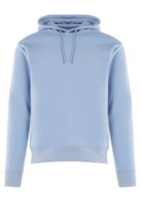 Born2be - Niebieska Bluza Notanthus. Okazja: na co dzień. Typ kołnierza: kaptur. Kolor: niebieski. Materiał: polar, dzianina. Wzór: jednolity. Styl: casual