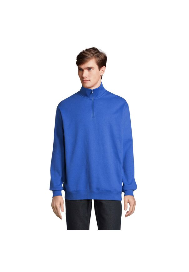 SOL'S - Bluza Rozpinana Unisex Dla Dorosłych Conrad Quarter Zip. Kolor: niebieski