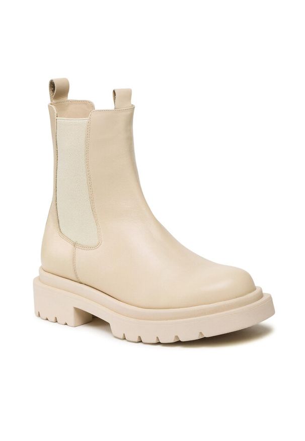 Sztyblety Gino Rossi. Kolor: beżowy