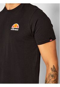 Ellesse T-Shirt Canaletto SHS04548 Czarny Regular Fit. Kolor: czarny. Materiał: bawełna