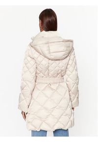 Guess Płaszcz zimowy W3BL36 WEX52 Beżowy Regular Fit. Kolor: beżowy. Materiał: syntetyk. Sezon: zima #7