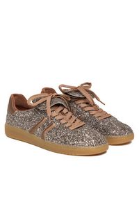 Aldo Sneakersy Itsneaker 14157274 Złoty. Kolor: złoty. Materiał: skóra